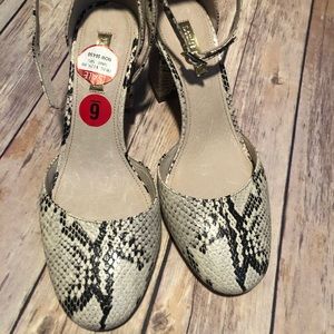 Louise Et Cie Womens Snakeskin Dress Pumps  6